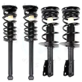 13255123 4umotor 4x Complete Shocks Struts And Spring Mounts Assemblies For 1999-05 Chevy Cavalier