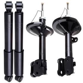 4umotor 13633431 4x Front Rear Shocks Bare Struts Absorber Suspension 2001-2002 For Acura Mdx