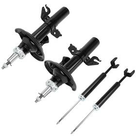 4umotor 13633789 4x Front Rear Left Right Struts Shocks For 2013-2016 Dodge Dart