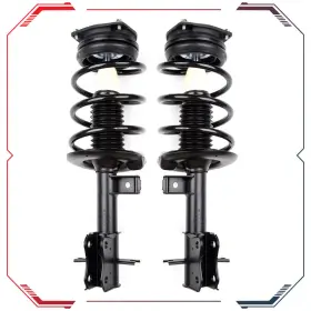 Car800431r01 A-carp Front Pair Complete Struts With Spring Assemblies For Nissan Sentra 2007-2012