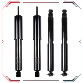 Ar808587s01 A-carparts 4x Front And Rear Shock Struts For 2004-12 Gmc Canyon Chevrolet Colorado Awd Rwd