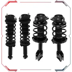 Ar842115s01 A-carparts 4pcs Front And Rear Complete Struts For 09-2010 Subaru Forester With Spring Assembly