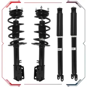 Ar842133s01 A-carparts For 2011-12 Ford Explorer 2 Front Complete Struts Rear Shocks Absorber