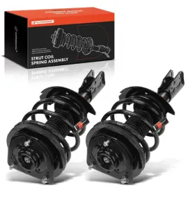 181797 A-premium 2x Front Complete Strut And Coil Spring Assy For Buick Electra Olds 98 Cadillac