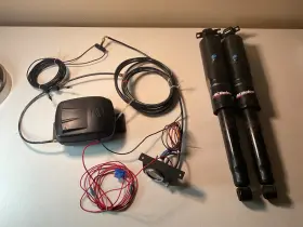 729824 Ac Delco/air Lift Shocks #729824 With Pump Kit-fits 58 To 64 Full Size Chevy