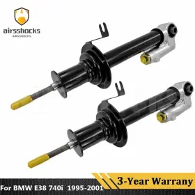 37121091411 Airsshocks Pair Left Right Rear Hydraulic Shock Absorbers For 1995-2001 Bmw E38 740i 740il