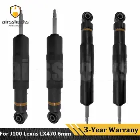 4851069127 Airsshocks Front And Rear Hydraulic Shock Struts For Toyota Land Cruiser J100 Lexus Lx470 6mm