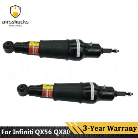 56210-1la8a Airsshocks 2x Rear Air Suspension Shock Struts For Infiniti Qx56 Qx80 Nissan Armada 2011-21