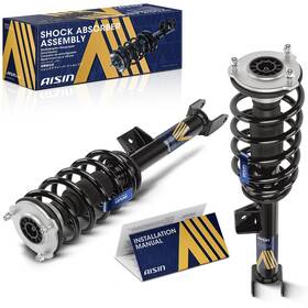 Aisin Sakaz-01814 Pair Front Strut And Coil Spring Assemblys For Tesla 3 2017-2023 Rwd