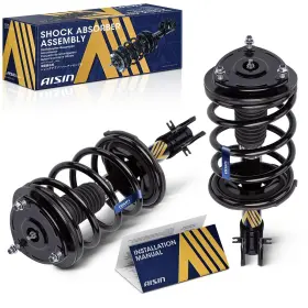 Sakhy-01002 Aisin Pair Front Strut And Coil Spring Assembly For Hyundai Santa Fe 2007-2009