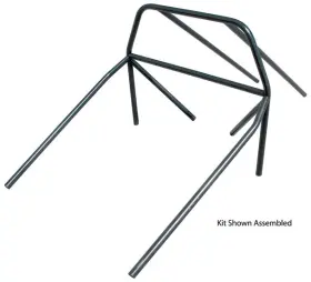 All22602 Allstar Performance All Star 8-point Roll Bar Kit Camaro/firebird 1982-92