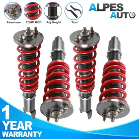 2068p143017c1 Alpesauto Set 4 Coilover Struts Shocks For 1988-1991 Honda Civic 1990-1993 Acura Integra