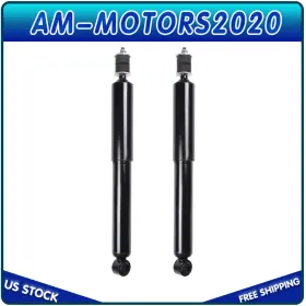 Amo80862201s Am-motors2020 Rear Pair Shocks Struts Dampers Suspension For 2007-2009 Kia Sorento 3.3l 3.8l