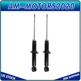 Amo80881401s Am-motors2020 Rear Pair Shocks Gas Struts Damper Absorbers For 2004-2011 Mitsubishi Galant