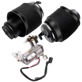 Am840468m01 Amortors 3pcs Rear Air Suspension Springs And Compressor For Lexus Gx470 Toyota 4runner