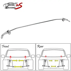 260101-1 Aoxoms For 2014-2025 Audi A3 Front Engine Upper Suspension Strut Bar Racing Tower Brace