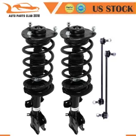 Ap844501c01 Apc Front Complete Struts With Coil Spring Sway Bar Assembly Kit For 11-13 Kia Sorento