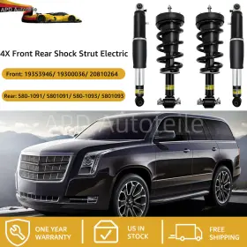 19353946 Apd Autoteile 4x Front Rear Shock Strut Electric For Cadillac Escalade Esv Suburban Yukon