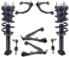 1355071 Apm Front Struts Control Arms And Links Fits Gmc Sierra 1500 2019-2023 4 Wheel Drive