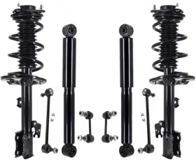 204778 Apm Front Struts With Coil Spring Rear Shocks And Links Fits Lexus Rx450h 2016-2020