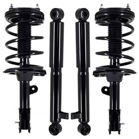 Apm 233177 Front Coil Spring Struts And Rear Shocks Fits Hyundai Santa Fe Awd A/t 2007-2009