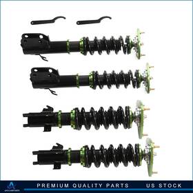Asucarparts Aup06557801s Coilovers Shock Struts Suspension Kits For 2002-2007 Impreza Wrx Gda Adj. Height