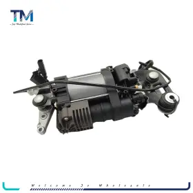 Aup117666wt1 Asucarparts Air Suspension Compressor Pump With Bracket For Porsche Cayenne Vw Touareg 2011-18