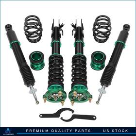 Asucarparts Aup11902601s Coilovers Struts Shocks Suspension Kits Adj Height Fits 2006-2011 Honda Civic