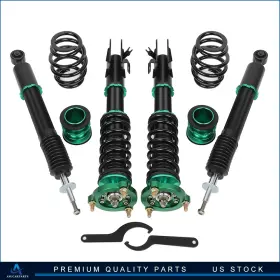 Aup11902601s Asucarparts Coilovers Struts Shocks Suspension Kits Adj Height Fits 2006-2011 Honda Civic