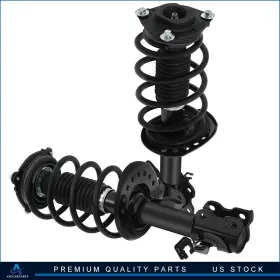 Aup11934201s Asucarparts Front Loaded Complete Struts Shocks Springs Kits For 2014-2019 Nissan Sentra