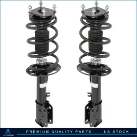 Aup13191901s Asucarparts 2 Pcs For 2011-2013 Ford Explorer Complete Shocks Struts With Spring Assembly