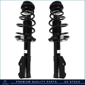Asucarparts Aup13256101s Pair Front Complete Struts With Coil Spring For 2012-2016 Buick Lacrosse L4 V6 Awd