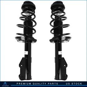 Aup13256101s Asucarparts Pair Front Complete Struts With Coil Spring For 2012-2016 Buick Lacrosse L4 V6 Awd