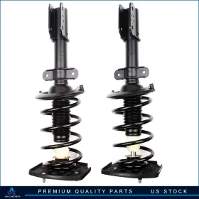 Aup80040301s Asucarparts Pair Rear Complete Struts Shock Absorbers With Springs For Buick Regal 1997-2004