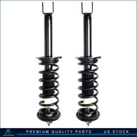 Aup80817701s Asucarparts Pair Rear Complete Struts Gas Shocks Springs Assembly For 2008-2012 Honda Accord