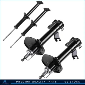 Aup80887501s Asucarparts Front Rear Shocks Struts For 1996-1999 Infiniti I30 1995-1999 Nissan Maxima