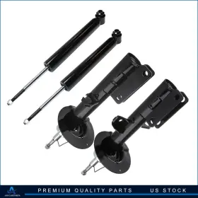 Aup80899101s Asucarparts Fits 2000-2006 Bmw X5 3.0l 4.4l Front Struts Rear Shock Absorbers Kit Set Of 4