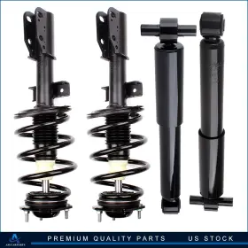 Aup81204501s Asucarparts Front And Rear Complete Struts Shock For 2008-2017 Chevy Traverse Buick Enclave Aup81204501s Asucarparts Front And Rear Complete Struts Shock For 2008-2017 Chevy Traverse Buick Enclave
