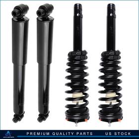 Asucarparts Aup81859601s Front Strut Spring Assembly Rear Shock Absorber For 2010-2011 Mercury Milan 2.5l
