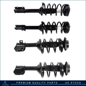 Aup82277001s Asucarparts Front Rear Quick Complete Strut / Mounts Assembly For 1998-02 Subaru Forester