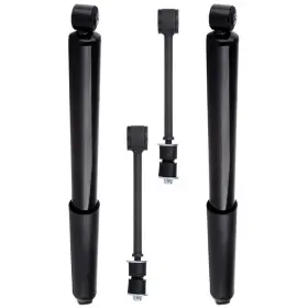Aup82397701s Asucarparts 4pcs Rear Shock Absorber And Sway Bar Link Kit For 1985-1997 Ford F250 F350 4wd