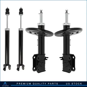 Aup84091901s Asucarparts Set Of 4pcs Front Rear Shocks Bare Strut For 2013-2018 Nissan Altima Left Right
