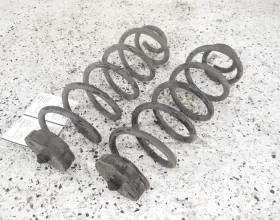 Csp-50359 Audi 2012-2018 A7 Quattro Rear Coil Spring Pair Left Right Oem