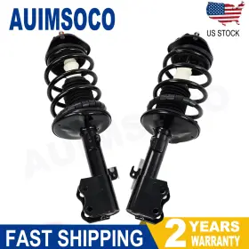 172357 Auimsoco Front Complete Struts Shocks With Coil Spring For Toyota Prius Hatchback 2004-2009