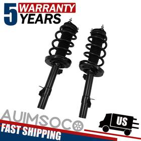 Auimsoco 2-13251-13252-001-1 2x Front Quick Complete Shock Struts Absorber Assembly For 2014-2020 Acura Mdx