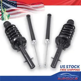 4-11100-257010-001-2 Auimsoco Front And Rear Strut Shock Passenger Driver Side For Volkswagen Jetta 1999-2005