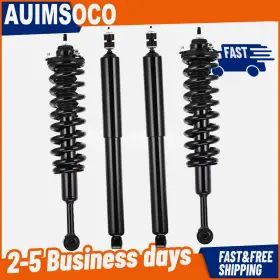 437280 Auimsoco Amortiguadores Delanteros Traseros Quick Con Resorte For 2005-2015 Toyota Tacoma