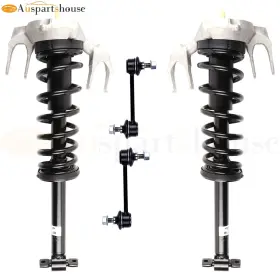 12456282 Auspartshouse Front Complete Struts And Sway Bar Links For 2003-2007 Cadillac Cts K80564