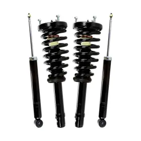 Cst375-ks616 Auto Shack Autoshack Front And Rear Complete Struts Coil Springs Shock Absorbers Set 4