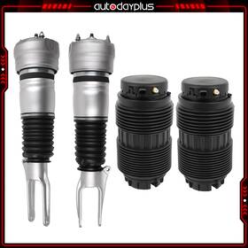 Autodayplus Adp842203s01 4x Front Air Suspension Struts And Rear Spring For Porsche Panamera 970 10-14